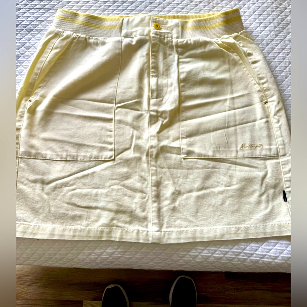 NWT Conserves Skirt XL yellow
